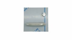 200 EXTERIOR PLATE WITH TURN & 96 LEVER RH Satin Stainless