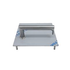 200 EXT PLATE-LEVER 155 LH Satin Stainless