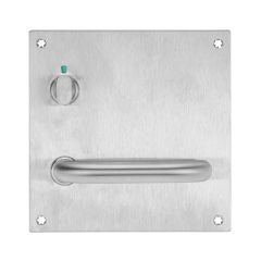 200 EXTERIOR PLATE WITH PRIVACY INDICATOR TURN & 96 LEVER SELECTOR LH Satin Stainless