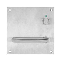 200 EXTERIOR PLATE WITH PRIVACY INDICATOR TURN & 96 LEVER SELECTOR RH Satin Stainless