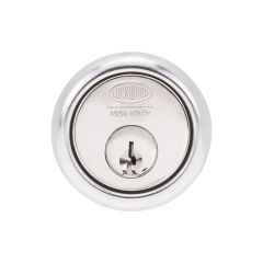 LOCKWOOD C4 201 RIM LOCK CYLINDER SOLID 6KA Satin Chrome