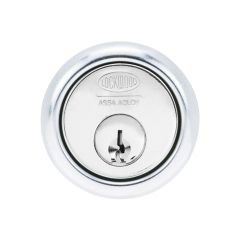 LOCKWOOD C4 201 RIM LOCK CYLINDER SOLID 6KD Satin Chrome