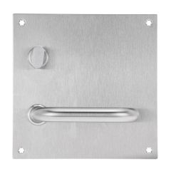 201 INTERIOR PLATE WITH TURN & 70 LEVER LH Satin Stainless