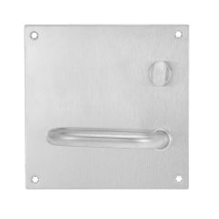201 INTERIOR PLATE WITH TURN & 70 LEVER RH Satin Stainless