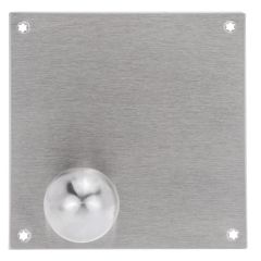201 INTERIOR PLATE WITH 20 KNOB RH Satin Stainless
