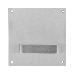 201 INTERIOR PLATE WITH 90 LEVER RH Satin Stainless