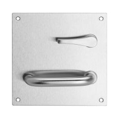 201 INTERIOR PLATE WITH DISABLED TURN & 96 LEVER PENTAGON RH Polyester Powdercoat