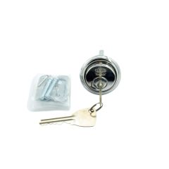 LOCKWOOD C4 201 RIM LOCK CYLINDER EXTRUDED 6KD Chrome Plate