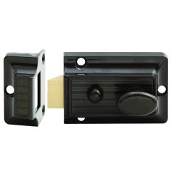 201 NIGHTLATCH BROWN BODY TP 5PIN PROJECT KEYED Satin Chrome