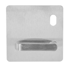 202 EXTERIOR PLATE WITH CYLINDER HOLE & 59 LEVER RH Satin Stainless
