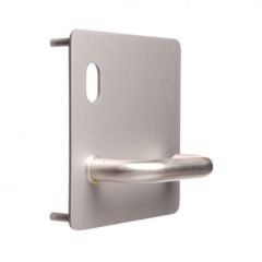 202 EXTERIOR PLATE WITH CYLINDER HOLE & 96 LEVER LH Natural