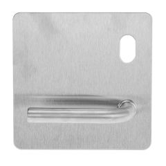 202 EXTERIOR PLATE WITH CYLINDER HOLE & 98 LEVER RH Satin Stainless