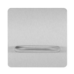 202 EXTERIOR PLATE WITH PRIVACY INDICATOR EMERGENCY TURN RH Satin Stainless