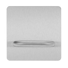 202 EXTERIOR PLATE WITH PRIVACY INDICATOR EMERGENCY TURN SELECTOR RH Satin Stainless