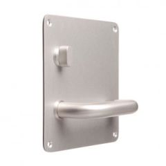 203 INTERIOR PLATE WITH TURN & 96 LEVER LH Marine Grade