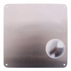 203 INTERIOR PLATE WITH 20 KNOB RH Satin Stainless