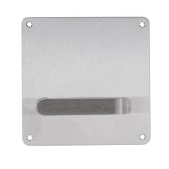 203 INTERIOR PLATE WITH 59 LEVER LH Satin Stainless