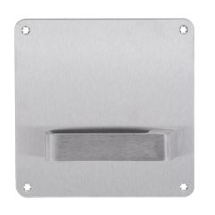 203 INTERIOR PLATE WITH 90 LEVER RH Satin Stainless