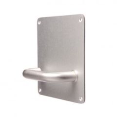 203 INTERIOR PLATE WITH 96 LEVER RH Satin Brass