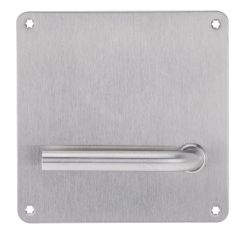 203 INTERIOR PLATE WITH 97 LEVER RH Satin Stainless