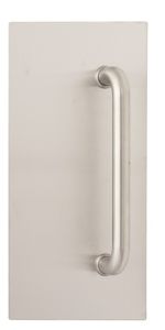 208 EXTERIOR PLATE WITH P3 PULL HANDLE Satin Stainless