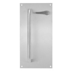 209 INTERIOR PLATE DISABLE TURN & P4 PULL HANDLE RH Satin Stainless