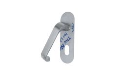 212 EXT PLATE WITH CYL HOLE & LEVER 131 Satin Stainless