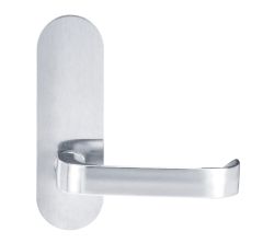 212 EXTERIOR PLATE & 131 LEVER Satin Stainless