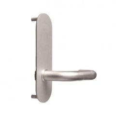212 EXTERIOR PLATE & 96 LEVER Polished Stainless Steel