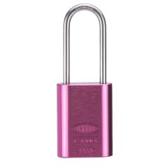 214A 40MM ALUM BODY PADLOCK 50MM S/STEEL 5MM DIA SHACKLE - NO COVER 6RP TP No Finish