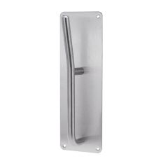 215 INTERIOR PLATE & 38 PULL HANDLE Satin Stainless