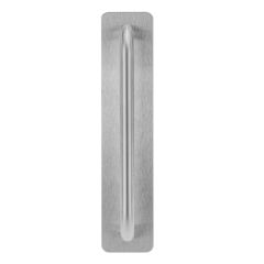 216 EXTERIOR PLATE & P4 PULL HANDLE Satin Stainless