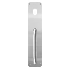 217 INTERIOR PLATE WITH CYLINDER HOLE & P3 PULL HANDLE Antique Copper