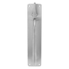 217 INTERIOR PLATE WITH DISABLED TURN & P3 PULL HANDLE RH Satin Stainless
