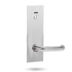 224 EXTERIOR PLATE WITH PRIVACY INDICATOR EMERGENCY TURN & 96 LEVER Marine Grade