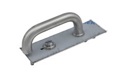 224 EXTERIOR PLATE WITH PRIVACY INDICATOR EMERGENCY TURN & 96 LEVER Satin Stainless