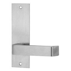 225 INTERIOR PLATE & 90 LEVER Satin Stainless