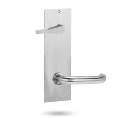 225 INTERIOR PLATE WITH DISABLED TURN & 96 LEVER LH Marine Grade