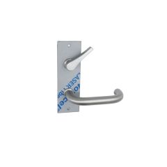 225 INTERIOR PLATE WITH DISABLED TURN & 96 LEVER SELECTOR LH Satin Stainless