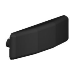 WEDGE 2 PIN 3.5MM Black