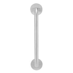 260 SERIES P4 PULL HANDLE ON ROUND ROSE Satin Stainless