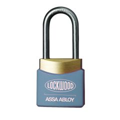 312A D/LOCKING PADLOCK 38MM S/STEEL 4.8MM DIA SHACKLE - GREY WINDOW COVER KD ENG1 No Finish