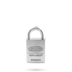 334M 45MM S/STEEL BODY PADLOCK 38MM STAINLESS STEEL 8.7MM DIAMETER SHACKLE - 5RP TP No Finish