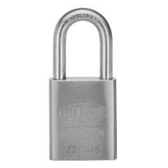 334M 45MM S/STEEL BODY PADLOCK 38MM STAINLESS STEEL 8.7MM DIAMETER SHACKLE - 5PK TP No Finish