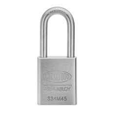 334M 45MM S/STEEL BODY PADLOCK 48MM STAINLESS STEEL 8.7MM DIAMETER SHACKLE - 5PK TP No Finish