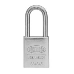 334S 45MM STEEL BODY PADLOCK 48MM MOLY 8.7MM DIAMETER SHACKLE - 5KA TP No Finish