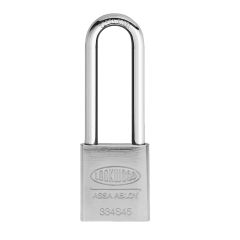 334S 45MM STEEL BODY PADLOCK 90MM MOLY 8.7MM DIAMETER SHACKLE - 5KD TP No Finish
