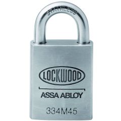 LOCKWOOD MTL800 334 PADLOCK CYLINDER MK Satin Chrome