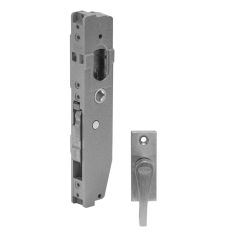 3540 - SHORT BACKSET MORTICE DEADLOCK & ESCAPE TURN KNOB (FAB) Satin Chrome