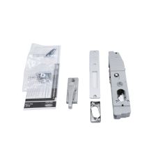 3540 - SHORT BACKSET MORTICE DEADLOCK & ESCAPE TURN KNOB NO CYL FAB) Satin Chrome